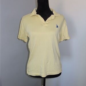 U.S. Polo Assn. Light Yellow Short Sleeve Polo
